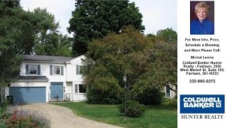 731 Upper Merriman Dr, Akron, OH Presented by Michal Levine.