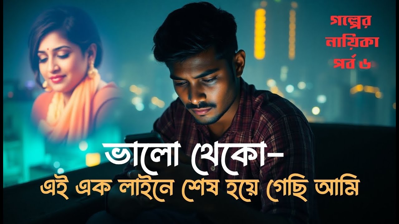 ভালো থেকো—এই এক লাইনে শেষ হয়ে গেছি আমি | গল্পের নায়িকা পর্ব ৬ | নিঃশব্দ কলম