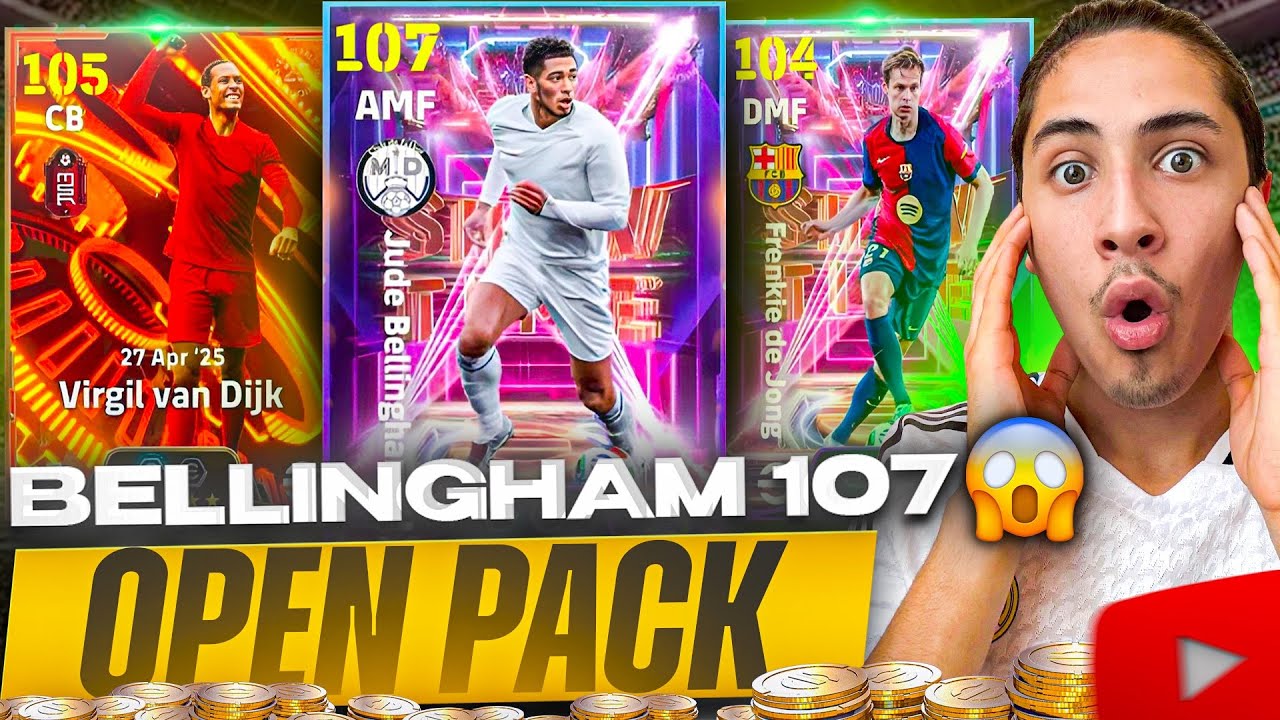 BELLINGHAM 107😱🔥 SHOW TIME & BIG TIME PACK OPENING 