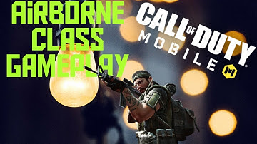 New Airborne class gameplay in Call of duty Mobile