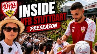 I went to VfB Stuttgart''s pre-season camp! ⚽️