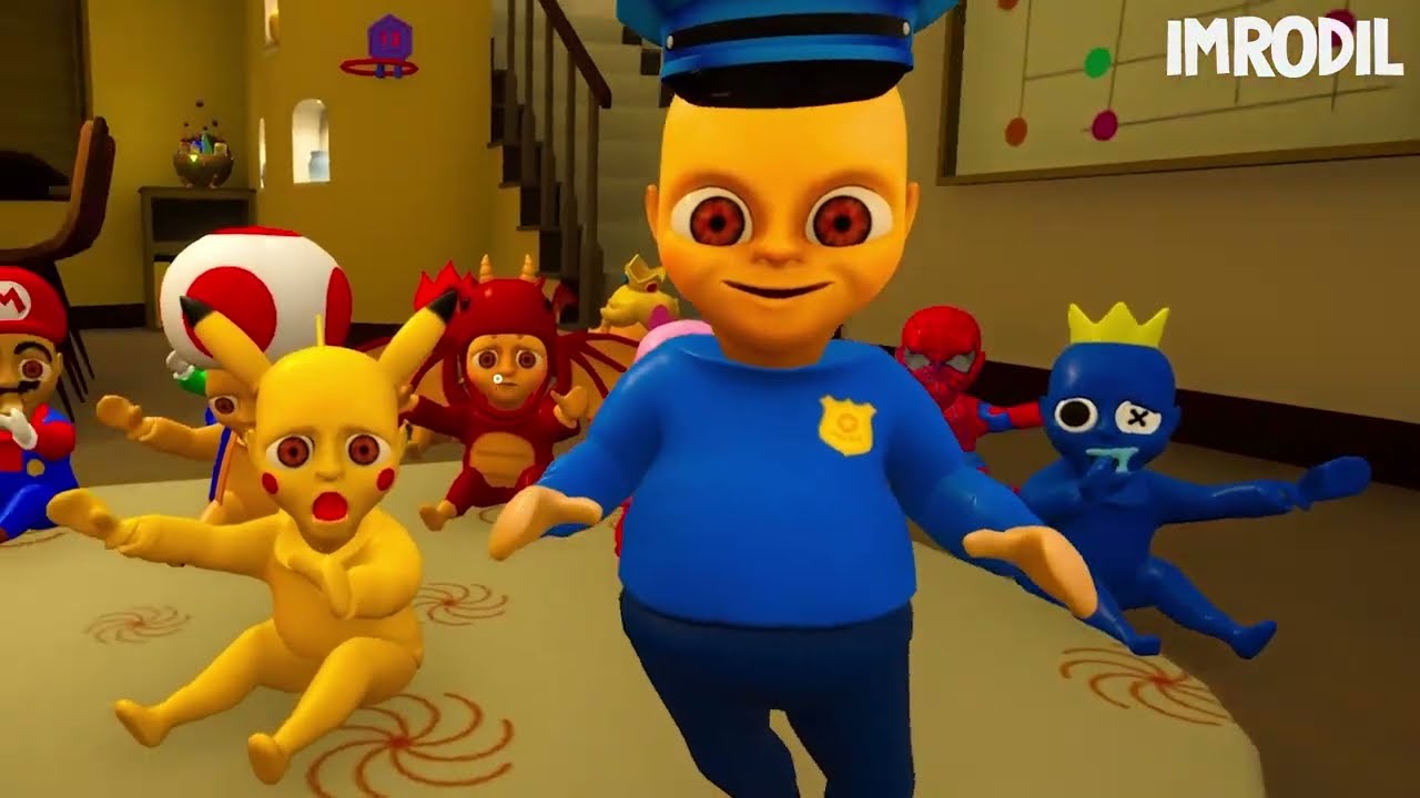 NEW Secret Characters VS Scary Moments In Baby In Yellow