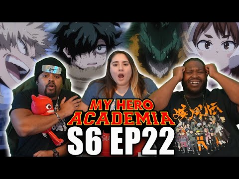Deku Getting Jumped? My Hero Academia Season 6 Episode 22 Reaction