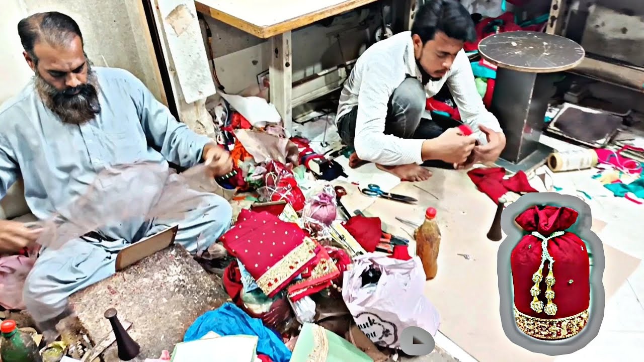 MAKING A BEAUTIFUL ✨BRIDAL POUCH ⭐TRADITION, CULTURE