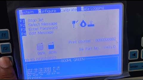 Viscosity Calibration of Videojet 1220#2022