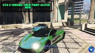 GTA 5 Paint Jobs: Secret Chrome Crew Color After Patch!!
