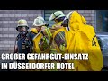 Großer Gefahrguteinsatz in Düsseldorf - Feuerwehr unter CSA im Einsatz | 24.07.2022