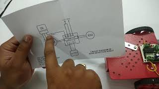 Edge detection robot without microcontroller