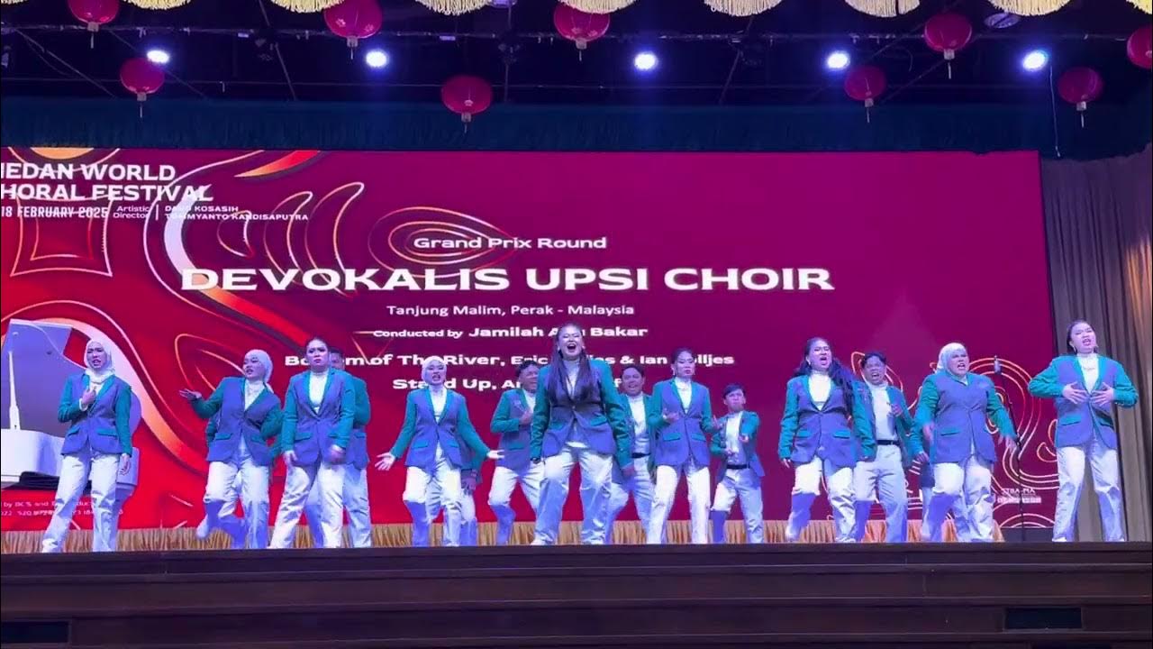 Bottom of the River - deVokalis UPSI Choir in Grand Prix Medan World Choral Festival 2025 Bottom of the River - deVokalis UPSI Choir in Grand Prix Medan World Choral Festival 2025