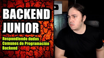 ¿Qué es un Programador BACKEND JUNIOR?