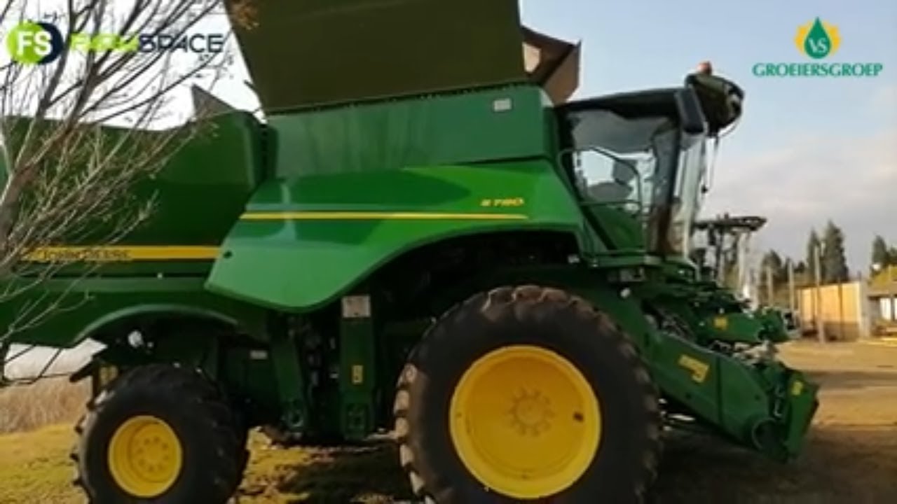 2018 John Deere S780 (2) stroper op die VS Groeiersgroep Veiling, 20 Aug 2022.