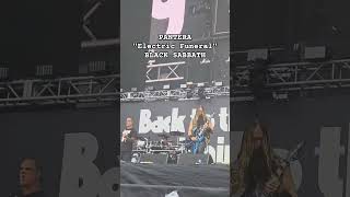 PANTERA versionó Electric Funeral en vivo en homenaje a Black Sabbath