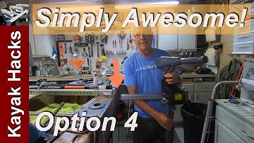 Kayak Motor Mount - Quick Remove! (Motor Mount Option 4)