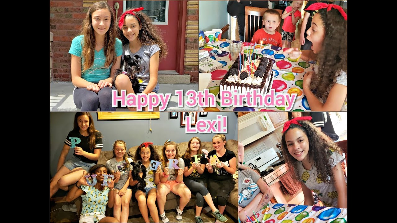 13TH Birthday Girl's Sleepover!!! Will I Survive!? YouTube