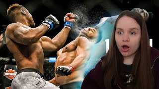 First Time Reaction To UFC'S Most BRUTAL Knockouts!