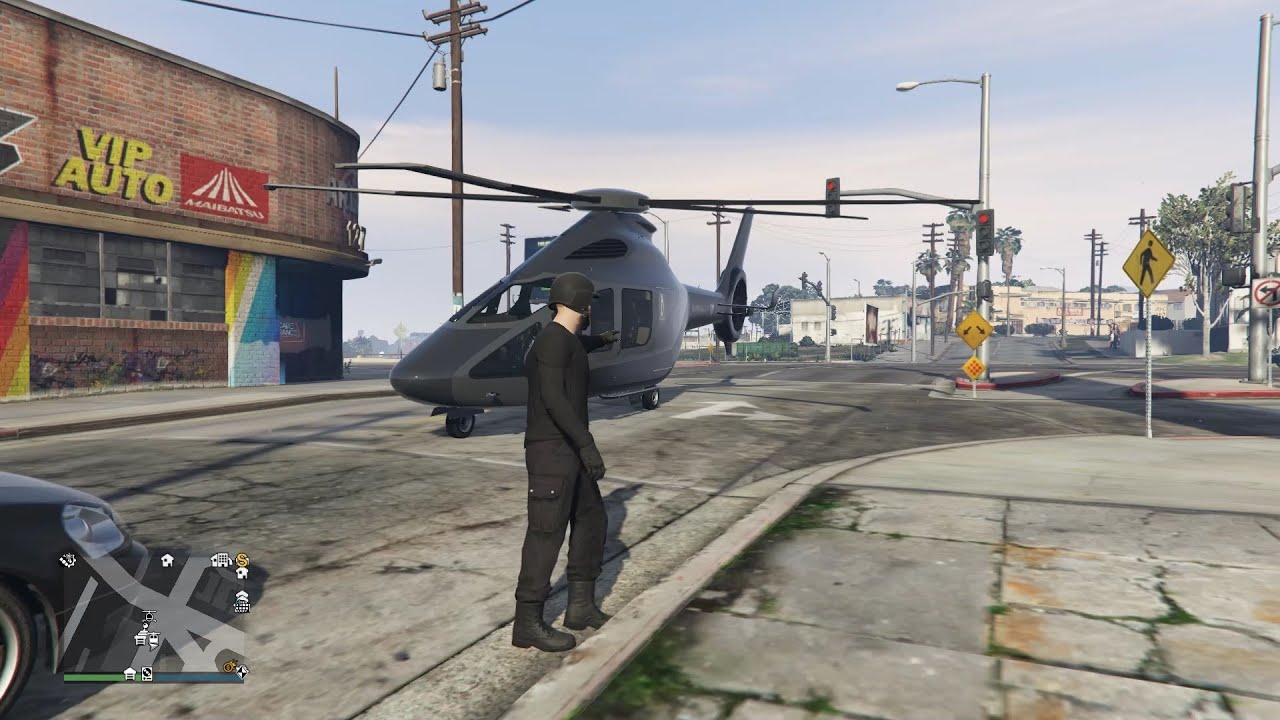 How to make any helicopter spawn near you? GTA Online. Tacet_Mortem
