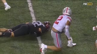 Ohio State DB Lathan Ransom HUGE Hit vs Minnesota WR | 2021 College Football Profile