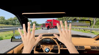 Beamng drive Car Crashes First-Person Perspective (POV) of High-Speed Accidents! #2