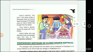 Class 6 Computer Topic Software license pg 16 to 20 screenshot 3