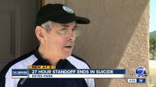 27-hour standoff in Estes Park ends in suicide
