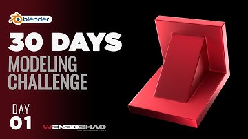 Day 01 | 30 days modeling challenge in Blender