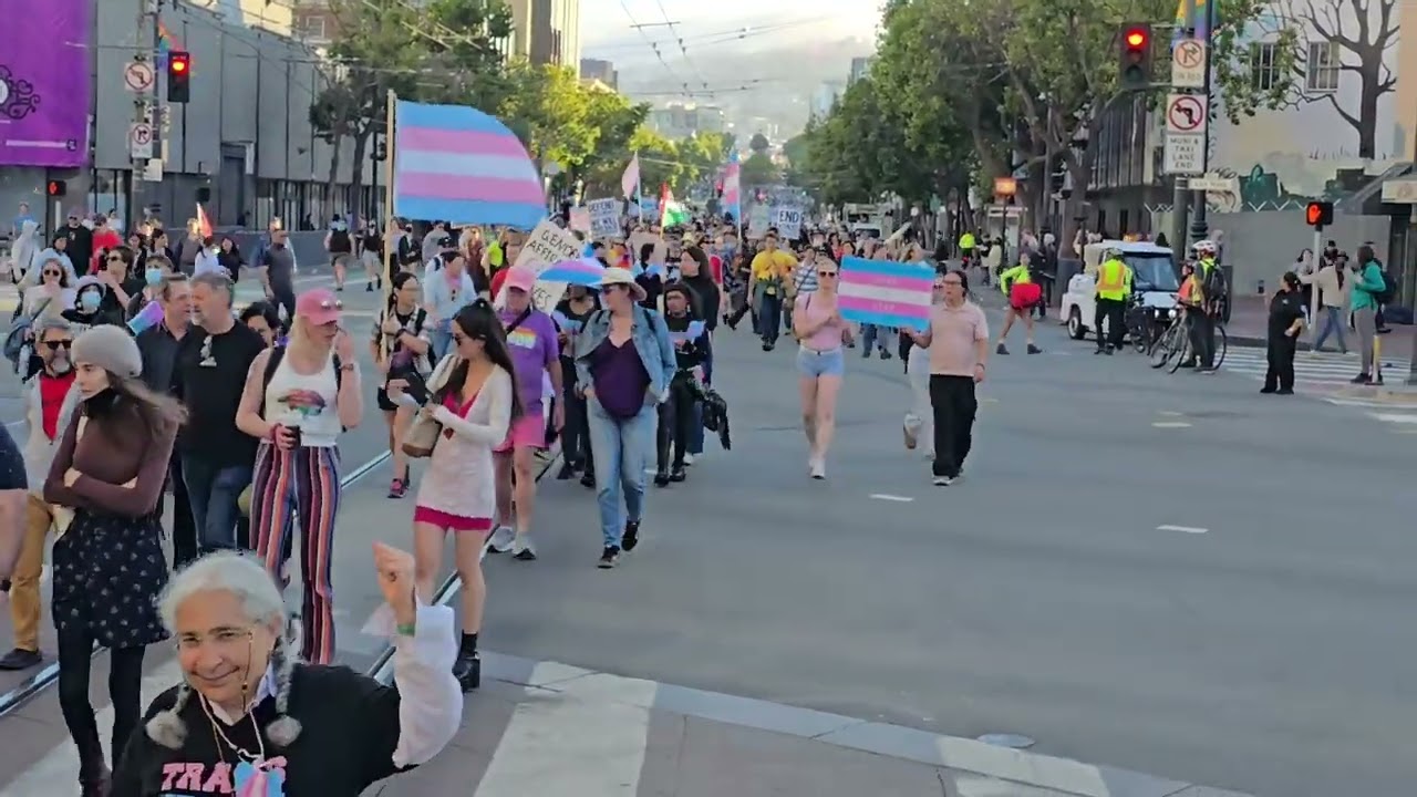 San Francisco Trans March June 27, 2025