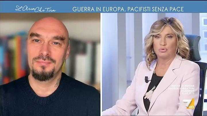 La mia intervista a l'Aria che Tira: scontro con M...