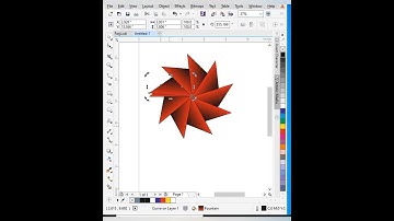 3d flower design in corel draw #trending #shost #viral #youtube #shost #youtube #coreldraw
