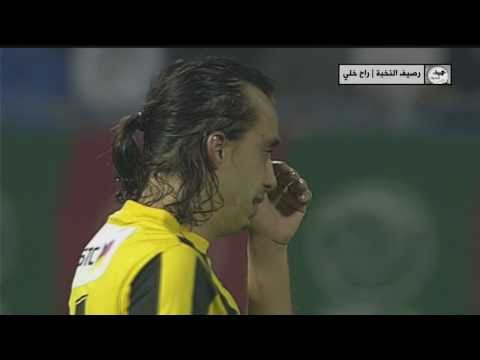 دموع لاعب الإتحاد باولو جورج في مباراة الإتفاق