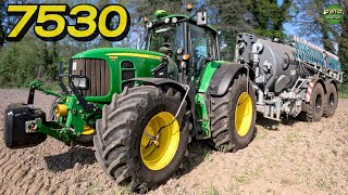 John Deere 7530 SOUND🔥….vorm KUMM mit Tobi!