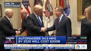 President Trump Set To “Reverse” Costly Obama Regulations On American Auto Makers