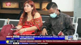 Tiket Kereta dari Stasiun Tegal Ludes Terjual