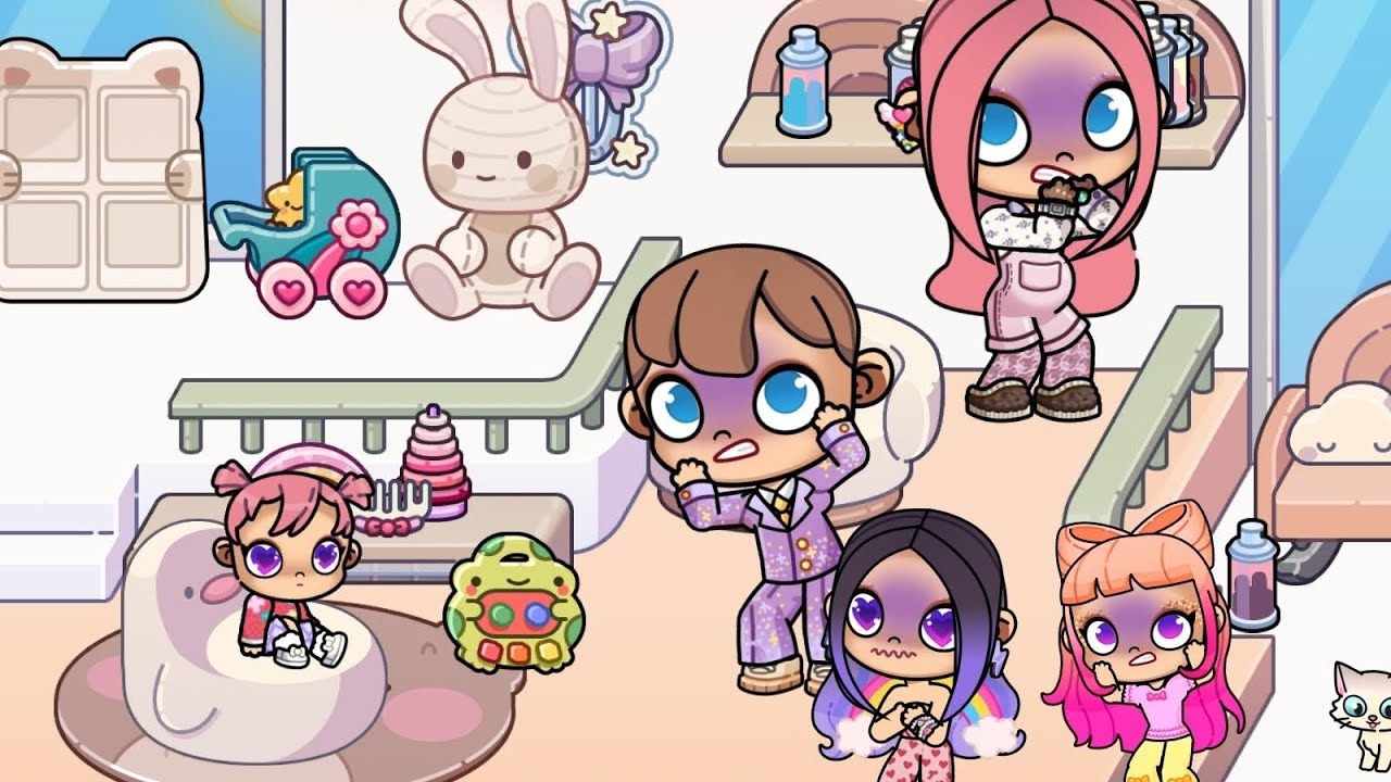 A bagunça rotina de avatar world 