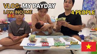 Information How a Low Income Family of 4 Spends Their Payday in News