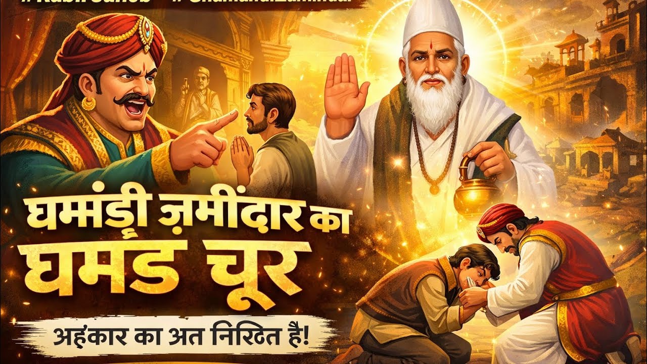 घमंडी ज़मींदार की कथा – कबीर साहेब जी”(2D Animation | Sant Rampal Ji Maharaj #santrampalji #bhakti