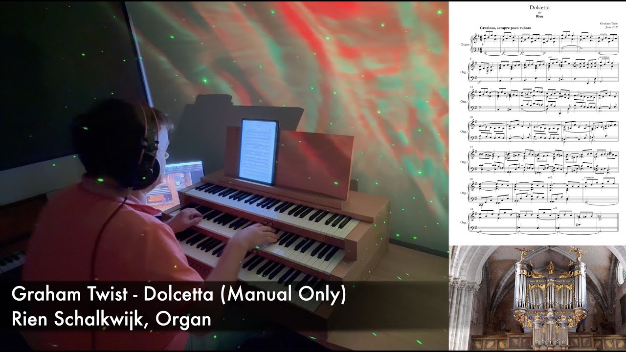 Watch NEW: Dolcetta (Manual Only) — for Rien, by Graham Twist on YouTube Watch NEW: Dolcetta (Manual Only) — for Rien, by Graham Twist on YouTube