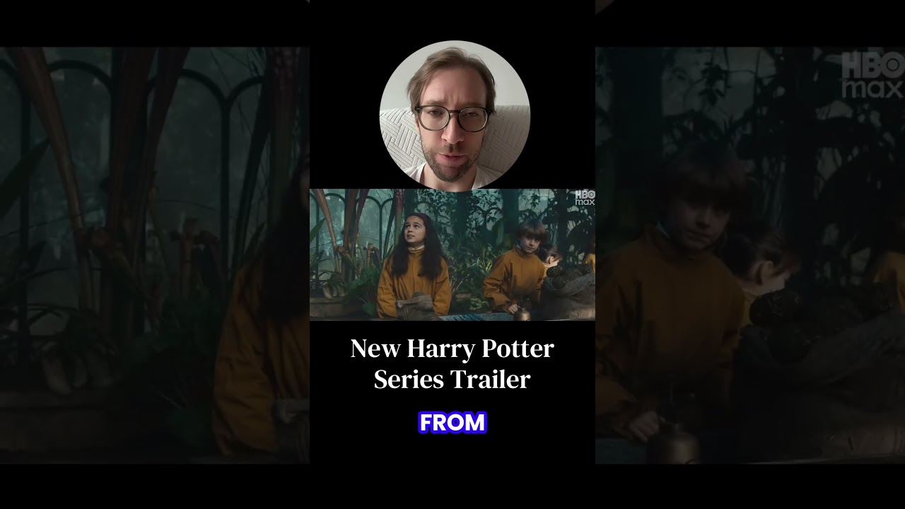 First impression of the new Harry Potter hbo series #harrypotter #harrypotterseries #trailerreaction