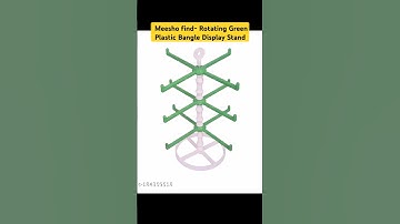 Rotating Bangle stand #meesho