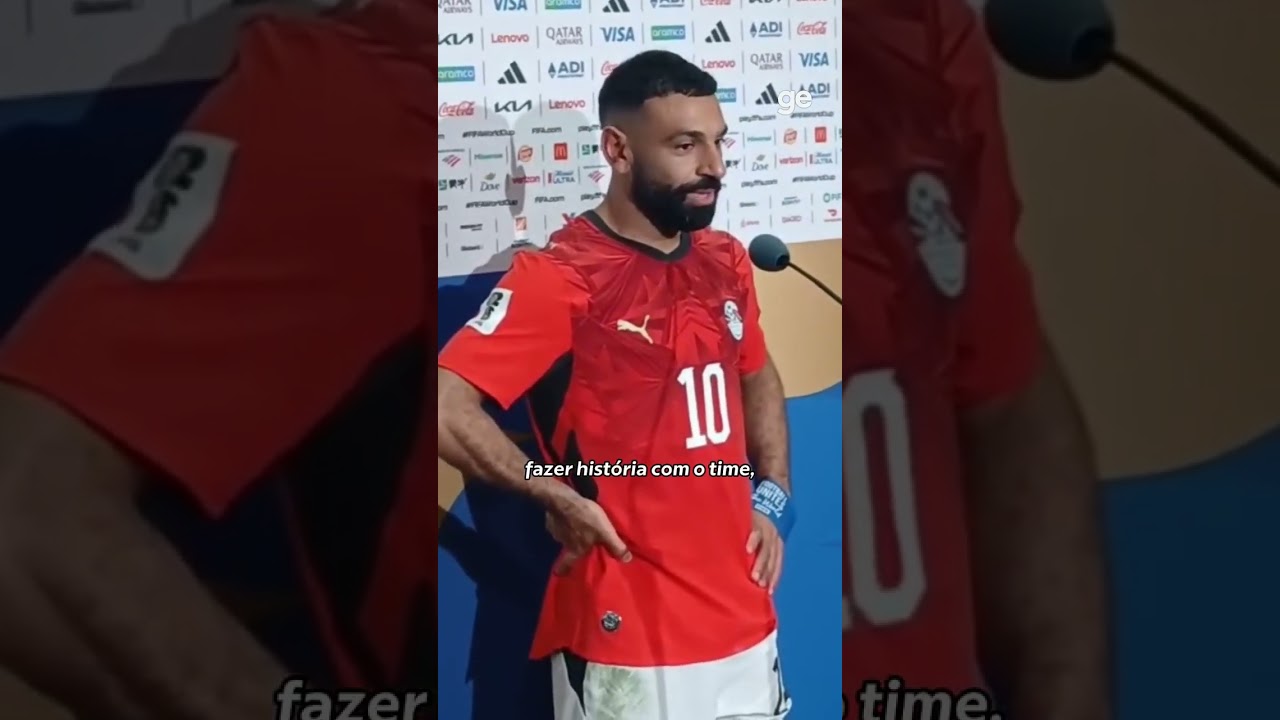 "UM DOS MELHORES DIAS DA MINHA VIDA", DIZ SALAH | #shorts | Copa do Mundo 2026 | ge.globo