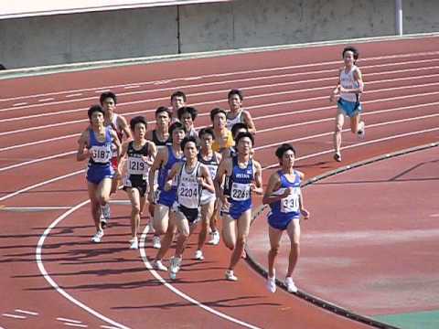 松井一矢 兵庫秋季記録会 1500m走 4分12秒で Youtube