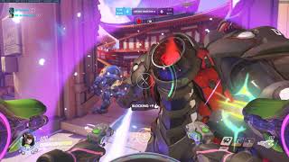 Beating an Overwatch 6-stack with two aimbotters