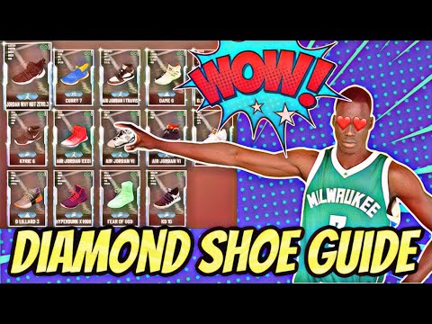 best diamond shoes nba 2k20