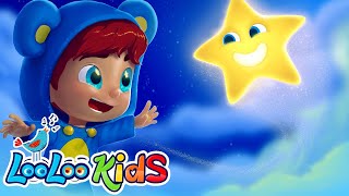 Video thumbnail of "Nap Time With Twinkle Twinkle Little Star and more Kids Songs and Nursery Rhymes - LooLoo Kids"