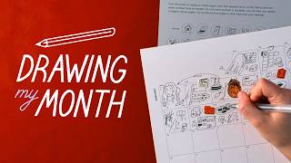 How a tiny drawing calendar changed my January