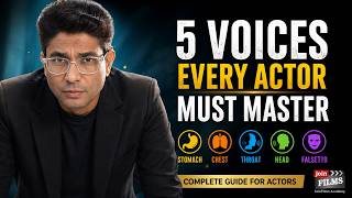 Actor की Voices: Stomach, Chest, Throat, Head, Falsetto &amp; Deep Voice Explained | JOINFILMS