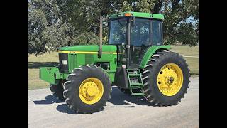 LOT 105 - JOHN DEERE 7410 - WALK AROUND