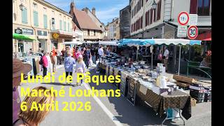 Direct Lundi de Pâques à Louhans Marché 6 Avril 2026 #marché #pâque #alimentaire #louhans