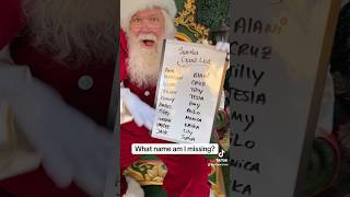 Santa’s Good List #cookiesforsanta #christmascelebration #santaclaus #christmas #xmas