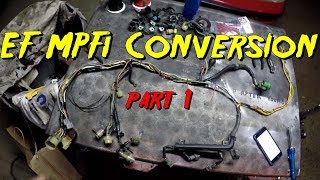 DPFI to MPFI conversion Part 1 (engine harness section)
