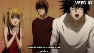 Amane Misa Kisses Ryuzaki